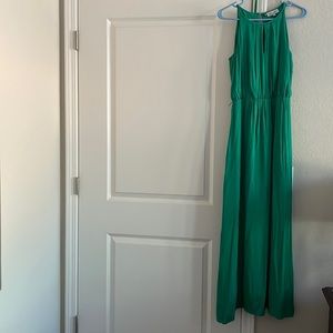 Jennifer Lopez Forest Green Dress Maxi Size 6